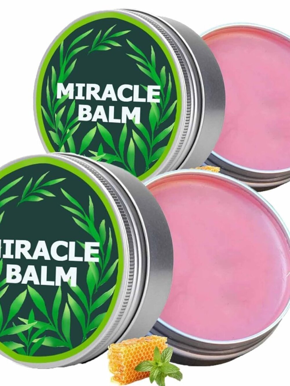 Miracle Balm for Varicose Veins/Hydration, Natural Miracle Balm-3 pcs